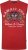 Kam Jeans 5763 Hawaii Surf Vest Sleeveless T-Shirt Washed Red - Herren-T-shirts - Herren-T-Shirts in großen Größen