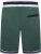 Kam Jeans TS005 Retro Tracky Set (Shorts/Sleeveless Hoodie) Racing Green - Trainingsanzüge - Trainingsanzüge/Jogginganzüge herren große größen