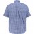 JP1880 Short Sleeve Check Print Traditional Shirt Blue - Herrenhemden in großen Größen - Herrenhemden in großen Größen