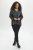 Kaffe Curve Sida Bluse Schwarz/Kreide Gestreift - Blusen & Tuniken - 