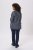 Kaffe Curve Sida Bluse Midnight/Kreide Gestreift - Blusen & Tuniken - 