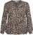 Kaffe Curve Mirta Tilly Bluse Leoparden-Print - Blusen & Tuniken - 
