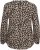 Kaffe Curve Mirta Tilly Bluse Leoparden-Print - Blusen & Tuniken - 