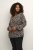 Kaffe Curve Mirta Tilly Bluse Leoparden-Print - Blusen & Tuniken - 