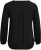 Kaffe Curve Ami Langarm Bluse Tiefschwarz - T-Shirts - 