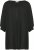 Kaffe Curve Ami 3/4-Arm Tunika Tiefschwarz - T-Shirts - 