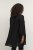 Kaffe Curve Ami 3/4-Arm Tunika Tiefschwarz - T-Shirts - 