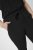 Kaffe Curve Jia Hose mit Gürtel Tiefschwarz - Jeans & Hosen in Großen Größen – Plus Size Damenmode - 
