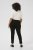 Kaffe Curve Jia Hose mit Gürtel Tiefschwarz - Jeans & Hosen in Großen Größen – Plus Size Damenmode - 