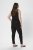 Kaffe Curve Jia Hose mit Gürtel Tiefschwarz - Jeans & Hosen in Großen Größen – Plus Size Damenmode - 