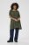 Kaffe Curve Ami Kurzarm Tunika Weinblatt - T-Shirts - 