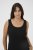Kaffe Curve Carina Tanktop Tiefschwarz - T-Shirts - 