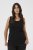 Kaffe Curve Carina Tanktop Tiefschwarz - T-Shirts - 