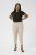 Kaffe Curve Leana Chino 7/8-Hose Federgrau - Jeans & Hosen in Großen Größen – Plus Size Damenmode - 