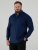 D555 Richard Langarm Oxford-Hemd TALL Navy - TALL hemden - 