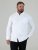 D555 Richard Langarm Oxford-Hemd TALL Weiß - TALL hemden - 
