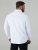 D555 Richard Langarm Oxford-Hemd TALL Weiß - TALL hemden - 