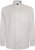 Kam Jeans P020 Premium Long sleeve Oxford Shirt White - Herrenhemden - Herrenhemden in großen Größen
