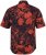 JP1880 Shirt Short Sleeve Linen Blend Red - Herrenhemden - Herrenhemden in großen Größen