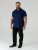 D555 James Kurzarm Oxford-Hemd TALL Navy - TALL hemden - 