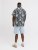 Jack & Jones Honolulu Short Sleeve Resort Shirt Black - Herrenhemden - Herrenhemden in großen Größen