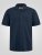 D555 Connor Stretch Cuban Collar Resort Short Sleeve Shirt Navy - Herrenhemden - Herrenhemden in großen Größen