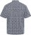 North Latitude 61114 Allover-Print Jerseyshirt Marineblau - Herrenhemden - Herrenhemden in großen Größen