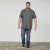 North Latitude 61347 Poloshirt mit Reißverschluss Dunkelgrün - Polo-shirts für herren - Polo-Shirts für Herren in großen Größen