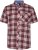 Kam Jeans 6368 Checked Short Sleeve Shirt Red - Herrenhemden - Herrenhemden in großen Größen