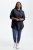 Kaffe Curve Nana Hemd-Tunika Midnight Marine - Blusen & Tuniken - 