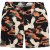 JP1880 Bermuda Shorts Floral All-over Print Black - Herrenshorts in großen Größen - Herrenshorts in großen Größen