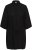 Kaffe Curve Mille Short Shirt Dress Black Deep - Minikleider - 
