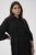 Kaffe Curve Mille Short Shirt Dress Black Deep - Minikleider - 