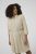 Kaffe Curve Milla Short Shirt Dress Chinchilla/Chalk Stripe - Minikleider - 