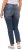 Ulla Popken Distressed Stretch Fit Sarah Jeans Blue Denim - Jeans & Hosen in Großen Größen – Plus Size Damenmode - 
