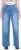 Ulla Popken Extra Wide Leg Stretch Fit Jeans Light Blue - Jeans & Hosen in Großen Größen – Plus Size Damenmode - 