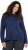 Ulla Popken Textured Glitter Embroidery Oversized Sweater Ink Blue - Hoodies & Sweatshirts - Kuschelige Sweatshirts & Strick