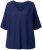 Ulla Popken Oversized 3/4 Sleeve V-Neck Sweater Navy - Hoodies & Sweatshirts - Kuschelige Sweatshirts & Strick