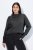 Ulla Popken Long Sleeves Mock Turtleneck Sweater Charcoal Grey Melange - Hoodies & Sweatshirts - Kuschelige Sweatshirts & Strick