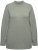 Ulla Popken Long Sleeves Mock Turtleneck Sweater Grey - Hoodies & Sweatshirts - Kuschelige Sweatshirts & Strick