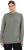 Ulla Popken Long Sleeves Mock Turtleneck Sweater Grey - Hoodies & Sweatshirts - Kuschelige Sweatshirts & Strick
