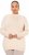 Ulla Popken Long Sleeves Mock Turtleneck Sweater Nature Melange - Hoodies & Sweatshirts - Kuschelige Sweatshirts & Strick