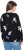 Ulla Popken Eco Cotton Leaf Pattern Long Sleeve Sweater Black - Hoodies & Sweatshirts - Kuschelige Sweatshirts & Strick