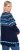 Ulla Popken Norwegian Style Pastel Tone Long Sleeve Sweater Ink Blue - Hoodies & Sweatshirts - 