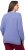 Ulla Popken Long Sleeve Knit Mountain Range Sweater Bright Purple - Hoodies & Sweatshirts - 