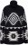 Ulla Popken Aztec-Inspired Long Sleeve Turtleneck Sweater Navy - Hoodies & Sweatshirts - Kuschelige Sweatshirts & Strick
