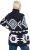 Ulla Popken Aztec-Inspired Long Sleeve Turtleneck Sweater Navy - Hoodies & Sweatshirts - Kuschelige Sweatshirts & Strick