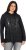 Ulla Popken Sequined Knit Long Sleeve Hoodie Black - Hoodies & Sweatshirts - 