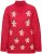 Ulla Popken Gingerbread Men Sweater Salsa Red - Hoodies & Sweatshirts - 