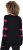 Ulla Popken Heart Print Long Sleeve V-Neck Sweater Black - Hoodies & Sweatshirts - Kuschelige Sweatshirts & Strick